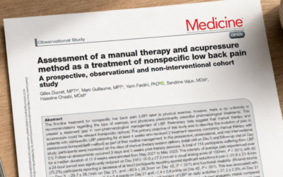 Première publication scientifique sur la Biokinergie® dans la revue Medicine